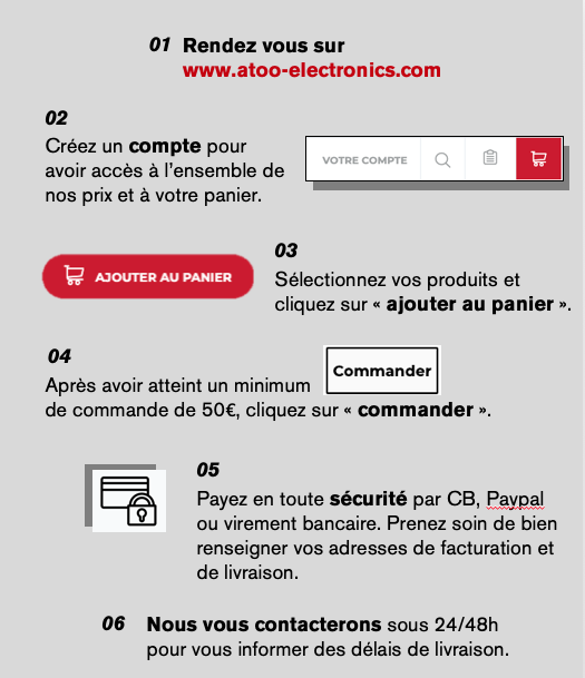 Achetez en ligne sur Atoo Electronics